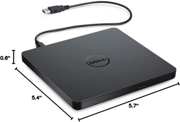 51ze4lEKlML._AC_SL1233_ Dell USB Slim DVD RW Drive DW316 review Lightweight Plug-and-Play Optical Drive