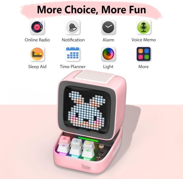 6178sGpfCVL._AC_SL1500_ Divoom Ditoo Bluetooth Speaker review Fun Pixel Art Gadget for Music Lovers