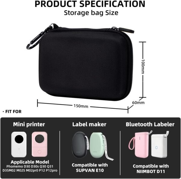 61C1CeeDVLL._AC_SL1000_ Phomemo D30 Label Maker Review Portable Bluetooth Printer with Multiple Templates