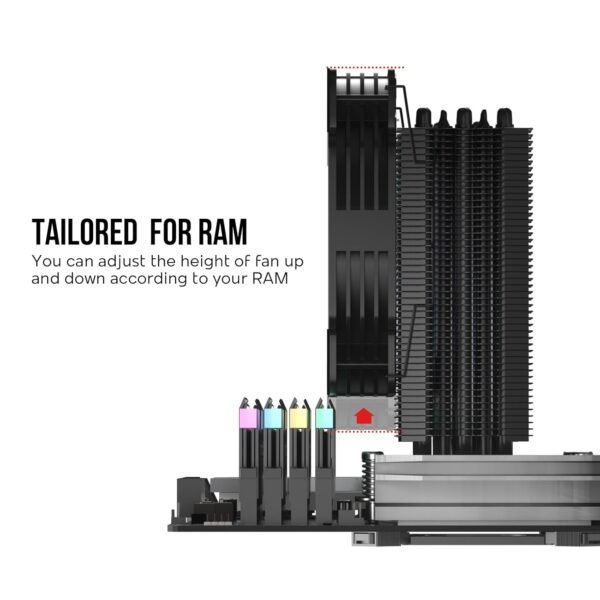 61FoYzK2wxL._SL1500_ Vetroo V5 CPU Air Cooler Review Best RGB Cooling for Intel and AMD