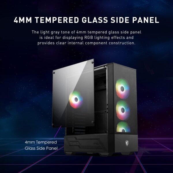 61LgHY4tjpL._AC_SL1500_ MSI MAG Forge 112R review Mid-Tower Gaming PC Case with ARGB Fans