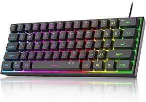 714Y4KXLVPL.__AC_SX300_SY300_QL70_ML2_ MageGee TS91 Mini 60% Gaming Keyboard Review Ultra-Compact RGB Backlit Keys Tested
