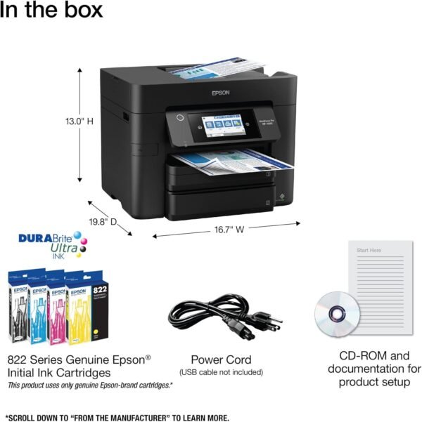 717LO38bMkL._AC_SL1500_ Epson WorkForce Pro WF-4833 review exploring its performance, features, and wireless printing capabilities