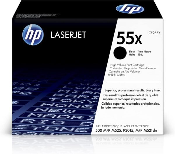 718l3Ac9j0L._AC_SL1500_ HP 55X Black High-yield Toner Cartridge Review Reliable Printing for LaserJet Series