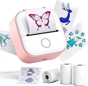 718v6PNF7BL.__AC_SX300_SY300_QL70_FMwebp_ Phomemo T02 Sticker Printer Review Compact Thermal Printer for Notes and Creative Projects