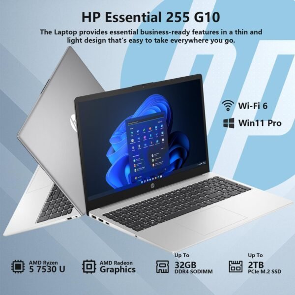 719V62koqL._AC_SL1500_-1 HP 255 G10 Business Laptop Review AMD Ryzen 5 Performance and Features