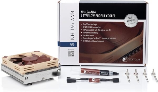 71HUOcMVVZL._AC_SL1500_ Review of Noctua NH-L9a-AM4 Low-Profile CPU Cooler for AMD Systems