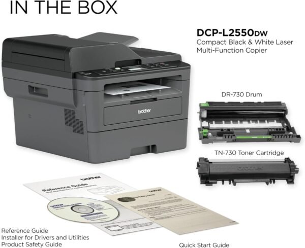 71Ib41yzh4L._AC_SL1500_ Brother DCP-L2550DW review is this the best monochrome laser printer for offices