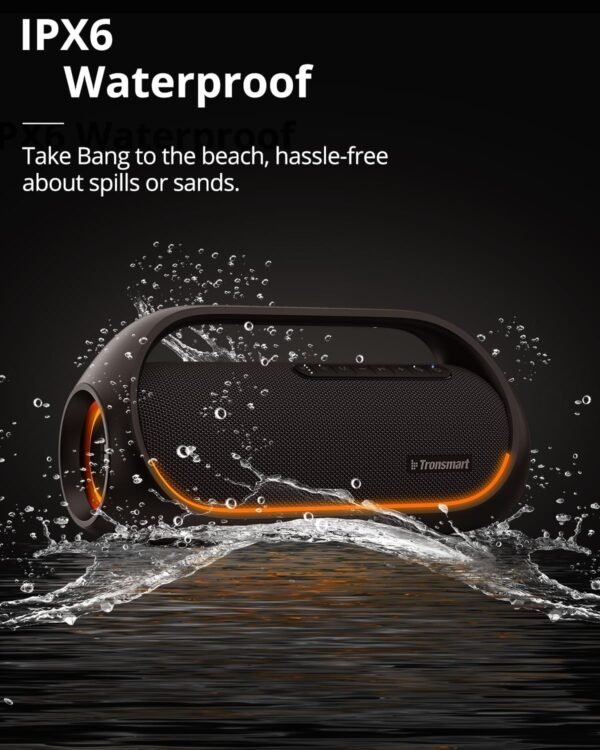 71IeZ1CLVbL._AC_SL1500_ Tronsmart Bang 60W Bluetooth Speaker Review Portable Waterproof Sound with Lights and Long Battery