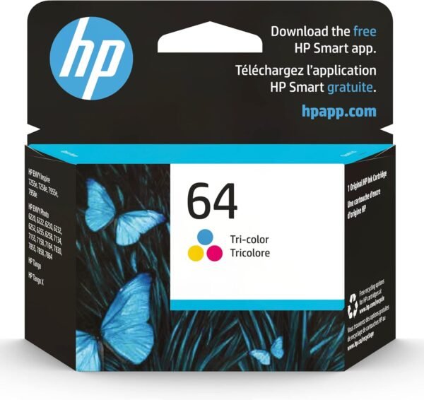 71UjnlRr2bL._AC_SL1500_ HP 64 Tri-Color Ink Cartridge Review Reliable Printing for HP Envy Printers