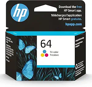 71UjnlRr2bL.__AC_SX300_SY300_QL70_FMwebp_ HP 64 Tri-Color Ink Cartridge Review Reliable Printing for HP Envy Printers