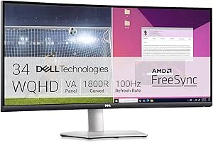 71a20HT9RLL.__AC_SX300_SY300_QL70_ML2_ Dell S3423DWC Curved USB-C Monitor review exploring features, performance, and immersive display quality