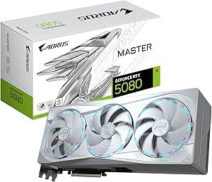 71btpaE7bJL.__AC_SX300_SY300_QL70_ML2_ GIGABYTE AORUS GeForce RTX 5080 Master ICE 16G graphics card review