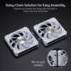 71cE1GQQoL._SL1500_ Review of LTC CF-121D 120mm ARGB PC Case Fans for Efficient Cooling