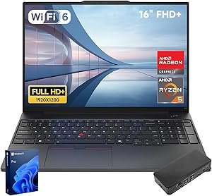 71leYTFTQL._AC_SY300_SX300_ Lenovo ThinkPad E16 Gen 2 Business Laptop review powerful performance with Ryzen 5
