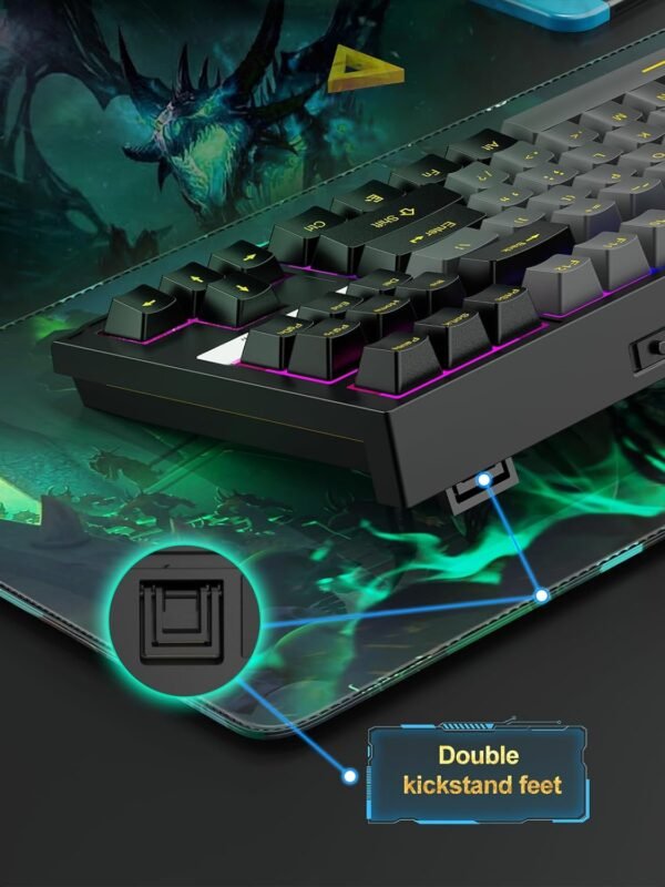 71nEtPY5ckL._AC_SL1500_ Review of NPET CR87 Mechanical Gaming Keyboard Hot-Swappable Compact RGB for Gamers