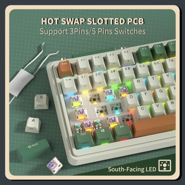 71q0NQek7aL._AC_SL1500_ K75 PRO RGB Wireless Gaming Keyboard Review Custom Tactile Switches and Tri-Mode Connectivity