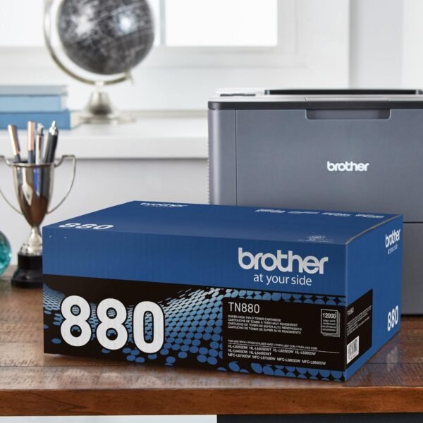 71rmyPTi2jL._AC_SL1500_ Brother TN880 Toner Cartridge Review High Yield Black Toner for Office Use