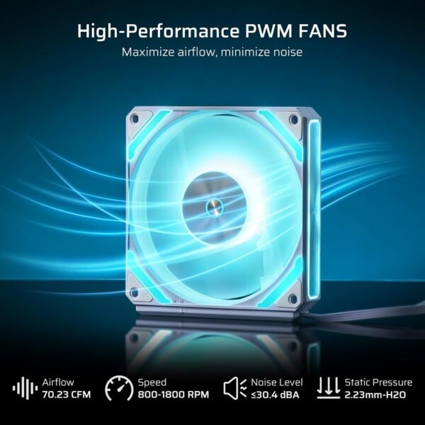 71vkWCcNYPL._SL1500_ Review of LTC CF-121D 120mm ARGB PC Case Fans for Efficient Cooling