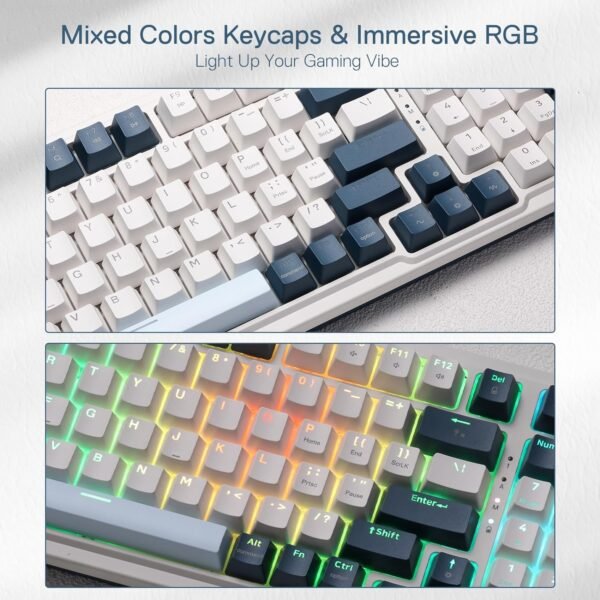 71x884xK56L._AC_SL1500_ Redragon K686 PRO Wireless Gaming Keyboard Review 2024 Compact Design and Impressive Features