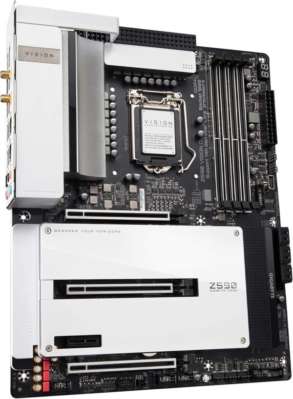 811347sP0pL._AC_SL1500_ GIGABYTE Z590 Vision D motherboard review powerful Intel support and Thunderbolt 4 features