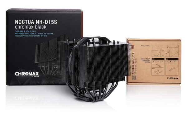 81Fz3KKzEJL._SL1500_ Noctua NH-D15S chromax.black CPU Cooler review premium cooling with award-winning design