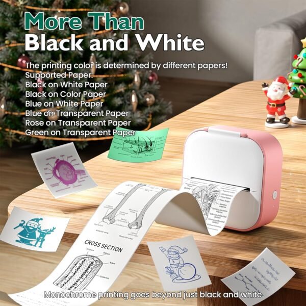 81fBhVjavnL._AC_SL1500_ Phomemo T02 Sticker Printer Review Compact Thermal Printer for Notes and Creative Projects