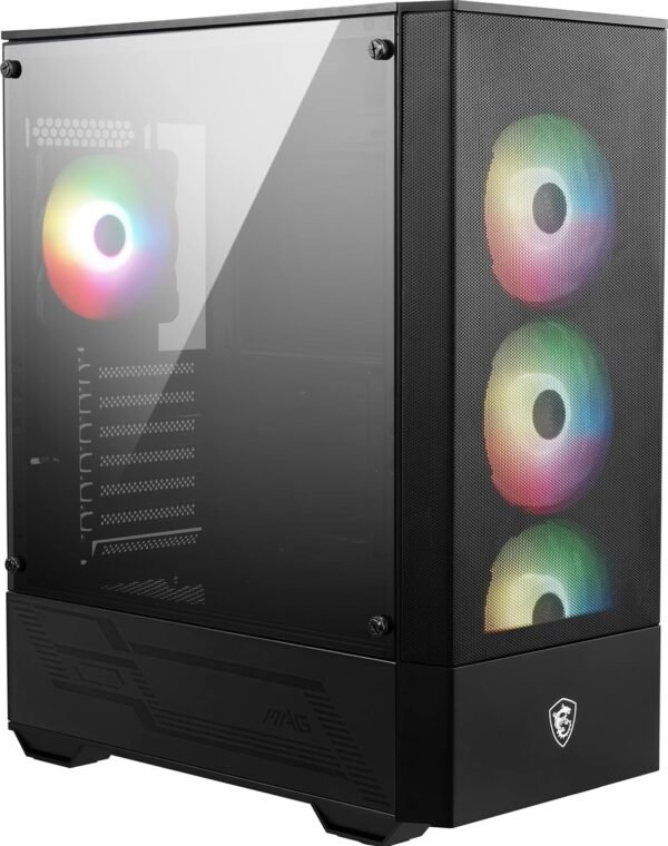 81uLEqMn9L._AC_SL1500_ MSI MAG Forge 112R review Mid-Tower Gaming PC Case with ARGB Fans