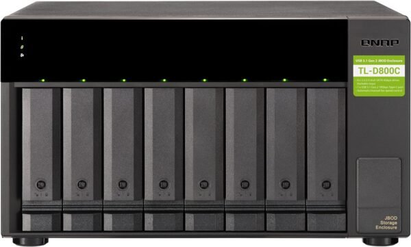 910J9unyWL._AC_SL1500_ QNAP TL-D800C 8 Bay Desktop JBOD Storage Enclosure Review and Features Explained