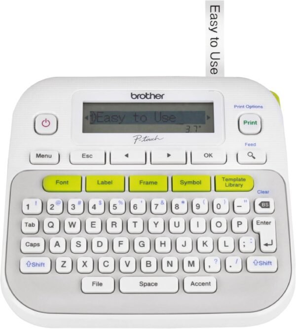 7104FSPZaFL._AC_SL1500_ Brother P-touch PT-D210 Label Maker Review Easy-to-Use Features and Design