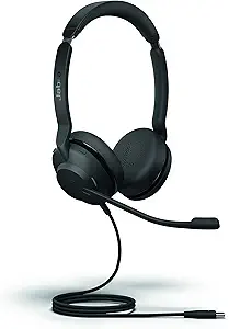 718nE9RwK3L.__AC_SX300_SY300_QL70_FMwebp_ Jabra Evolve2 30 UC Stereo USB-C Headset review for work and calls