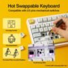 71Cuwk9R2oL._AC_SL1500_ EPOMAKER TH80 Pro Gaming Keyboard Review Hot-Swappable RGB Wireless and Wired Performance Tested