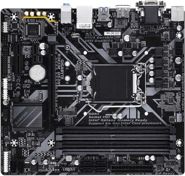 71NJpwlaosL._AC_SL1000_ GIGABYTE B365M DS3H motherboard review exploring performance, features, and gaming potential