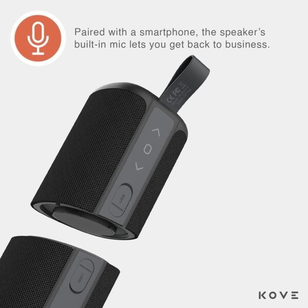 71VNWVs0I5L._AC_SL1500_ KOVE Commuter 2 Bluetooth Speaker Review Portable Audio with Deep Bass and Water Resistance