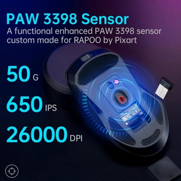 71uThLcl-AL._AC_SL1500_ Rapoo VT9Pro Wireless Gaming Mouse Review Esports Performance Lightweight Design and Long Battery Life