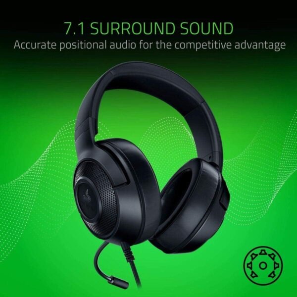 71xhdSg-dTL._AC_SL1200_ Razer Kraken X Lite Gaming Headset Review Lightweight Design with 7.1 Surround Sound