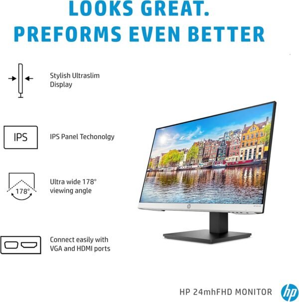 819DddWhFxL._AC_SL1500_ HP 24mh FHD Monitor Review A Detailed Look at Performance and Features