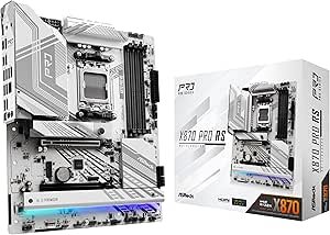 81WJ6bUROZL.__AC_SX300_SY300_QL70_ML2_ ASRock X870 Pro RS AMD Ryzen ATX Motherboard review with DDR5 and PCIe Gen5 insights