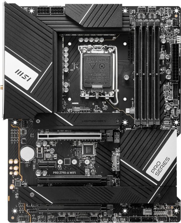 91QE5h8ne6L._AC_SL1500_ MSI PRO Z790-A WiFi motherboard review DDR5 performance and Intel compatibility tested